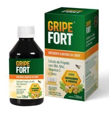 Imagem de Gripe Fort Xarope 120ml Gengibre e Menta - Eurofito