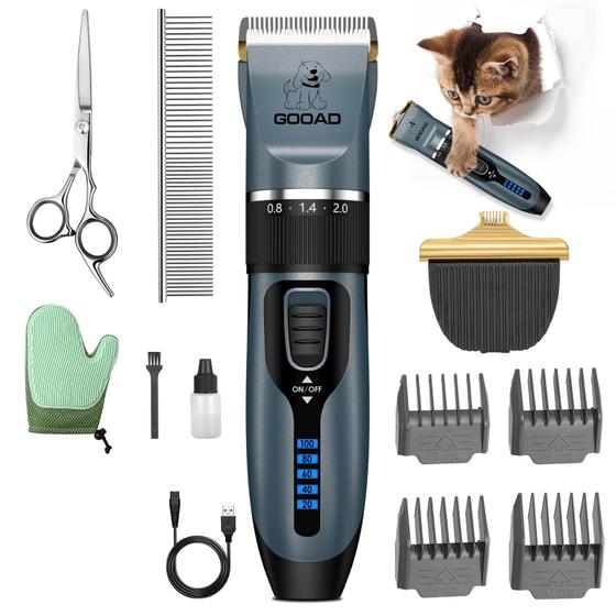 Imagem de Grooming Clippers Gooad Professional sem fio para animais de estimação