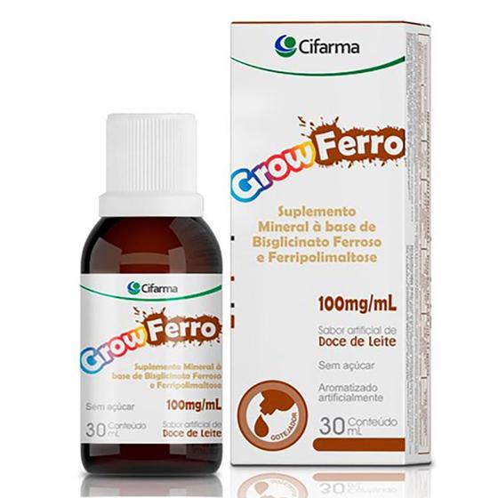 Imagem de Grow Ferro Cifarma 100mg/ml gotas de 30ml