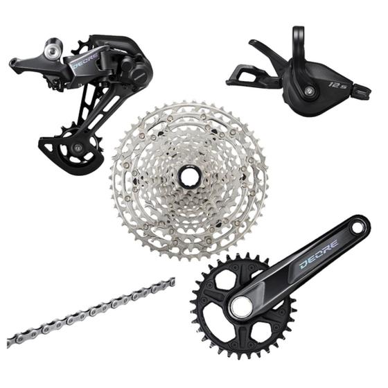 Imagem de Grupo Shimano Deore M6100 12v 10-51 32t 175mm Com Pedivela