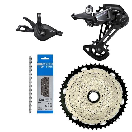 Imagem de Grupo Shimano Deore M6100 12v Com K7 Absolute 11-52