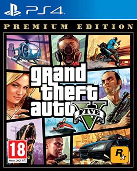 Imagem de GTA 5 Grand Theft Auto V Premium Edition para PS4