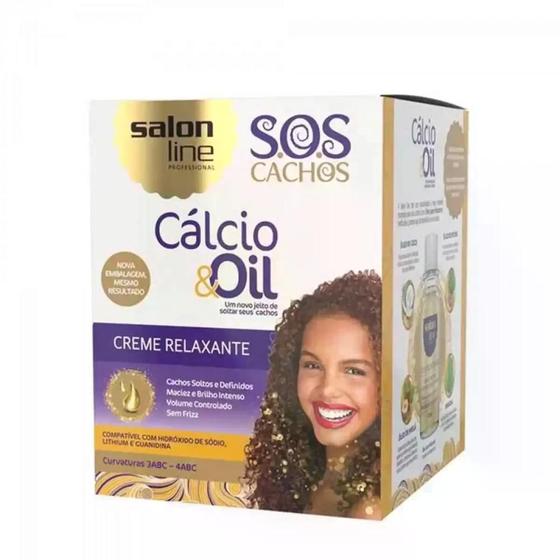 Imagem de Guanidina Cálcio E Oil Creme Relaxante Salon Line 215G