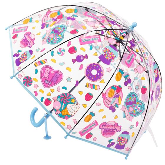 Imagem de Guarda-chuva Baraida Kids Clear Transparent Dome à prova de vento