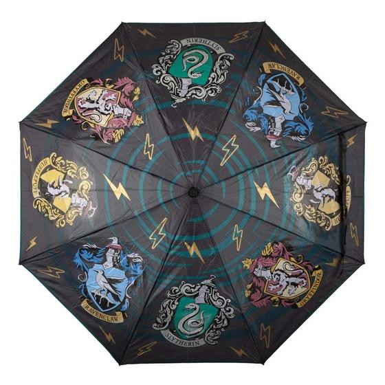 Imagem de Guarda-chuva Bioworld Harry Potter Hogwarts Houses que mudam de cor