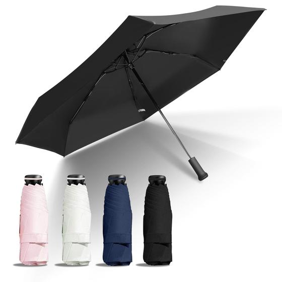 Imagem de Guarda-chuva de Viagem Dlin Mini Compacto e Leve com Proteção UV