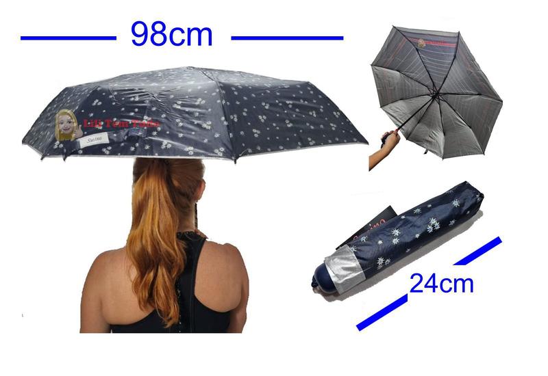 Imagem de Guarda Chuva Dupla Face Sombrinha Manual Feminino Sussino