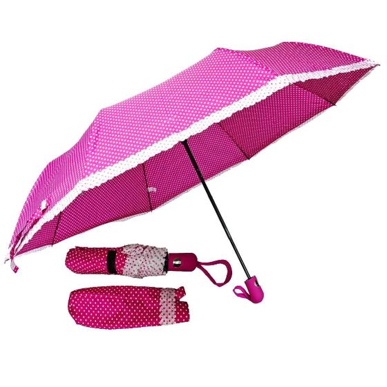 Imagem de Guarda Chuva Feminino Abre Automático Resistente 35Cm