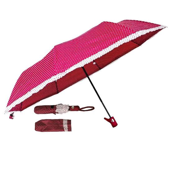 Imagem de Guarda Chuva Feminino Abre Automático Resistente 35Cm