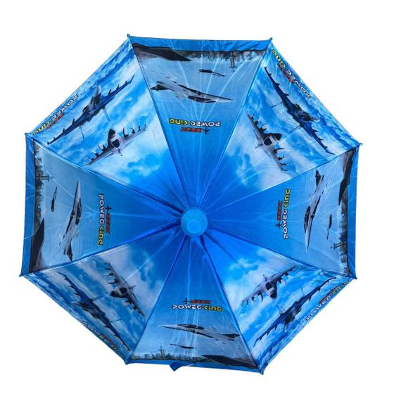 Imagem de Guarda Chuva Infantil Automático Menina Com Apito e Copinho