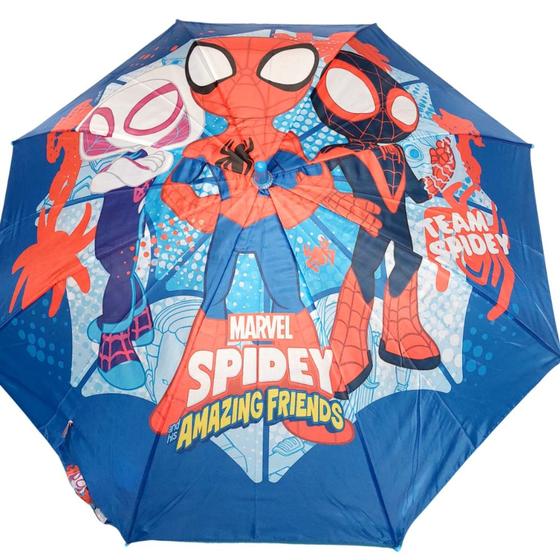 Imagem de Guarda Chuva Infantil Homem Aranha Aranhaverso Automático Top