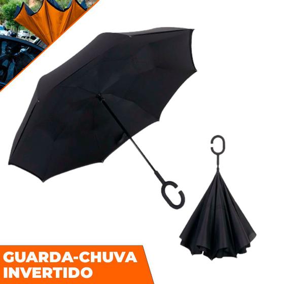 Guarda Chuva Invertido Praticidade para os Dias de Chuva Menor preço em Guarda Chuva Invertido Praticidade para os Dias de Chuva