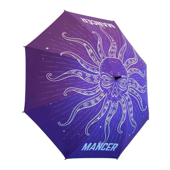 Imagem de Guarda Chuva Mancer Kraken , Grande, Roxo, MCR-GCGD-KRKPRP