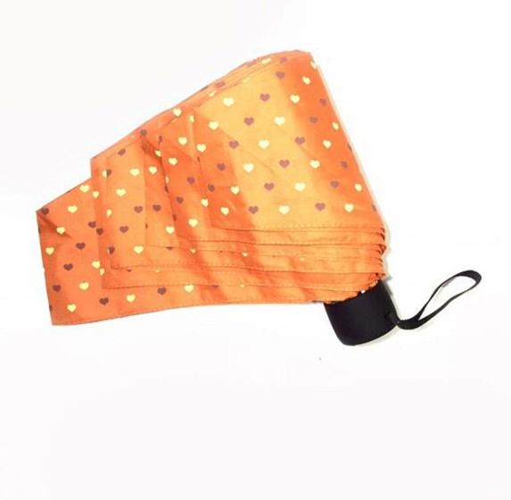 Guarda Chuva Mini Sombrinha de Bolsa Pequeno Alumínio Leve e Compacto Resistente Corban