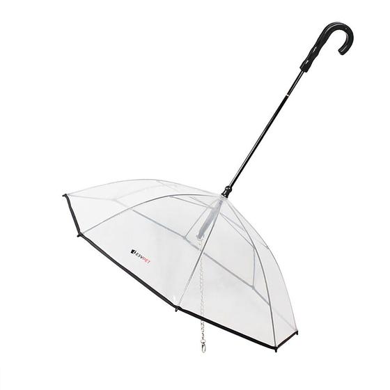 Imagem de Guarda-chuva para animais de estimação Wokex Transparente PE com diâmetro 72 cm