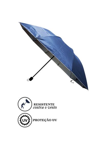 Imagem de Guarda Chuva Proteção Solar Facinato T3102B ul Marinho