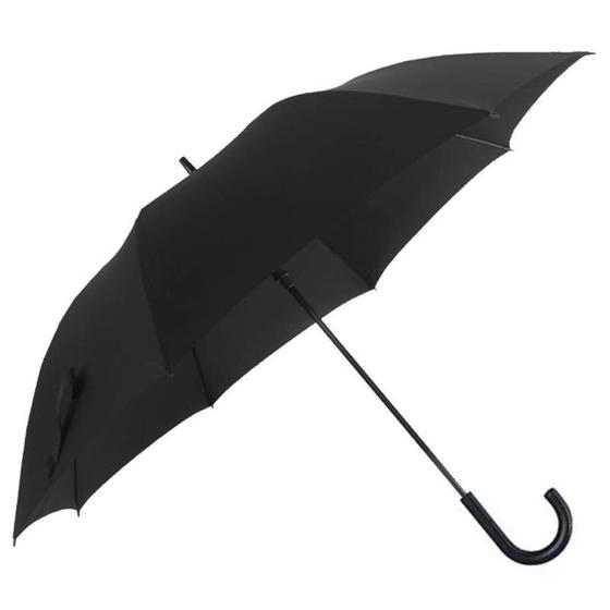 Guarda Chuva Reforçado Automático Preto Portaria Menor preço em Guarda Chuva Reforçado Automático Preto Portaria