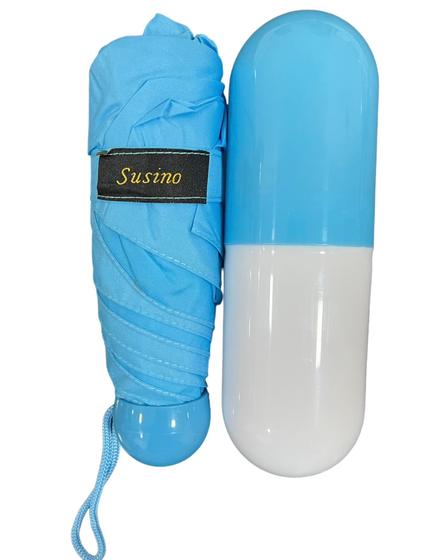 Imagem de Guarda Chuva Super Mini Com Capsula SS1300 AZUL
