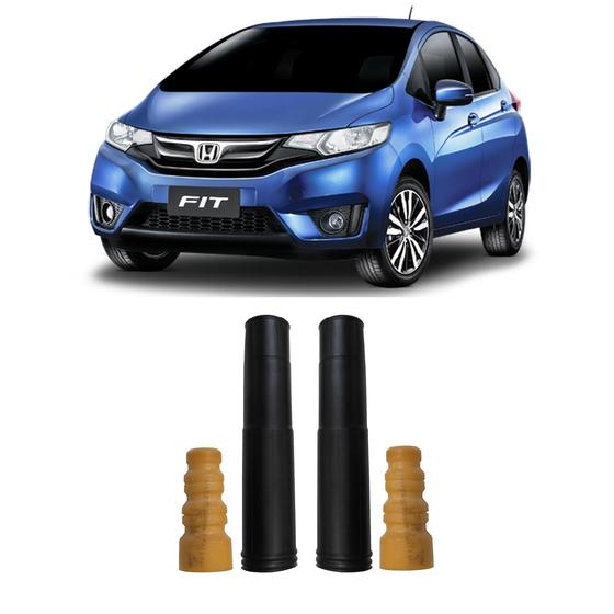 Imagem de Guarda Pó Batente Haste Traseira Honda Fit 2018 2019 2020 21