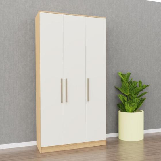 Imagem de Guarda Roupa 3 Portas 2 Gavetas Wood