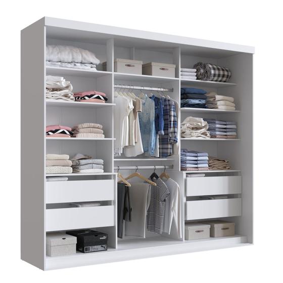 Imagem de Guarda Roupa Casal 3 Portas de Correr Rc3104