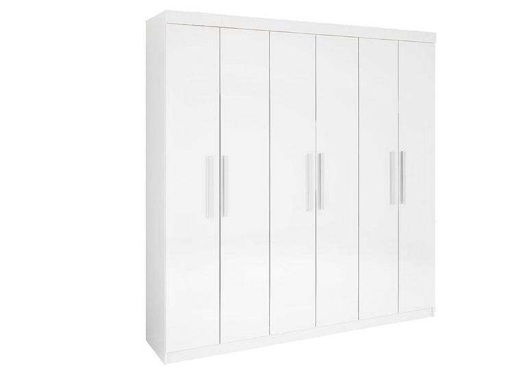 Imagem de Guarda Roupa Casal 6 Portas 4 Gavetas 100% Mdf Leblon D'doro 