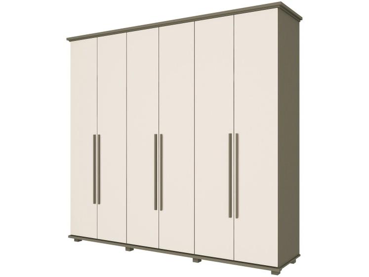 Imagem de Guarda-roupa Casal 6 Portas 6 Gavetas 