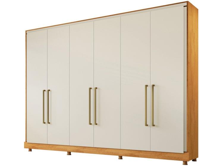 Guarda-roupa Casal 6 Portas 6 Gavetas Menor preço em Guarda-roupa Casal 6 Portas 6 Gavetas