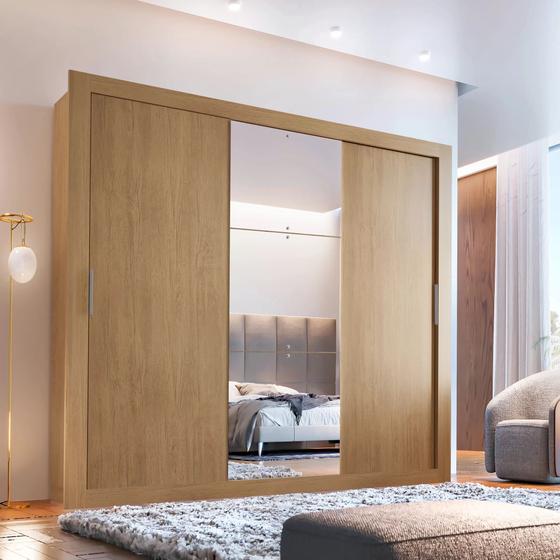 Guarda-Roupa Casal com Espelho 3 Portas de Correr Luna Rufato é ruim? Guarda-Roupa Casal com Espelho 3 Portas de Correr Luna Rufato é boa?