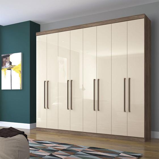 Imagem de Guarda Roupa Casal Grande 8 Portas 4 Gavetas New Imperial