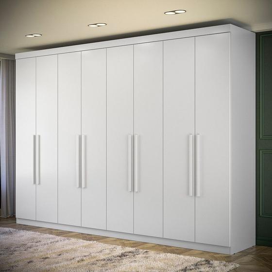 Imagem de Guarda Roupa Casal Grande Master New 8 Portas 4 Gavetas Santos Andira