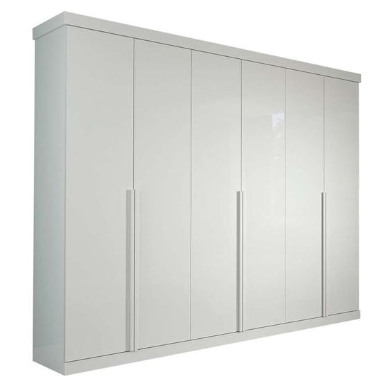 Imagem de Guarda-Roupa Casal Guarapari II 6 PT 6 GV Branco