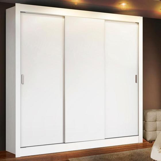 Guarda Roupa Casal Madesa Mônaco 3 Portas de Correr Imagem de Guarda Roupa Casal Madesa Mônaco 3 Portas de Correr