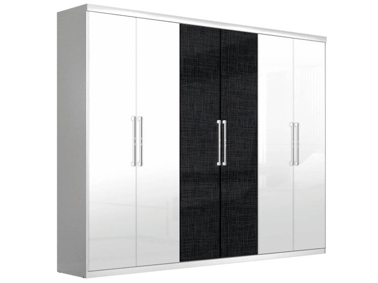 Imagem de Guarda-Roupa Casal Maximus Max 6 Portas 4 Gavetas