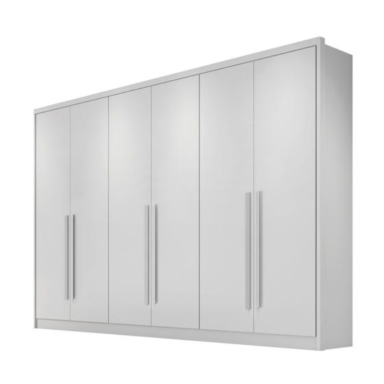 Imagem de Guarda Roupa Casal Robust 100% MDF 6 Portas 6 Gavetas - Novo Horizonte