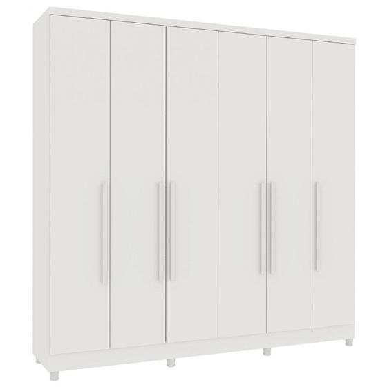 Imagem de Guarda-Roupa Casal Veneza 6 Portas 4 Gavetas Tcil Móveis