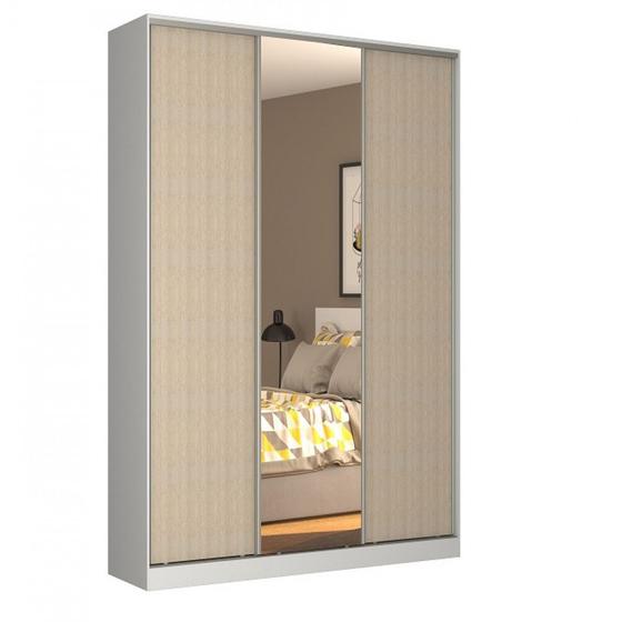 Imagem de Guarda Roupa Closet Bigg 3 Portas 1 Espelho Nova Mobile