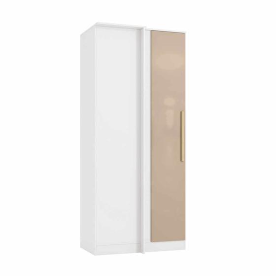 Imagem de Guarda Roupa Closet Modulado Componível de Canto reto 1 porta Linha Modulado Adapt N530 Kappesberg