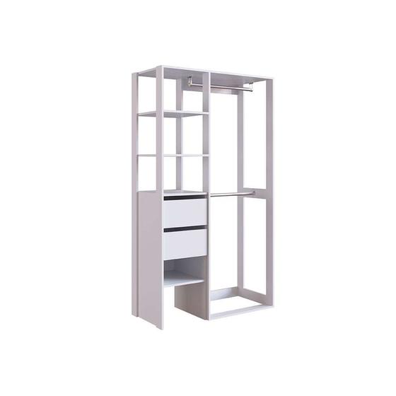 Imagem de Guarda-Roupa Closet Modulado Dormitório 2 GV Branco