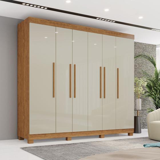 Guarda-Roupa de Casal 100% MDF 6 Portas 4 Gavetas Inglaterra  - Tudo de Móveis é boa?
