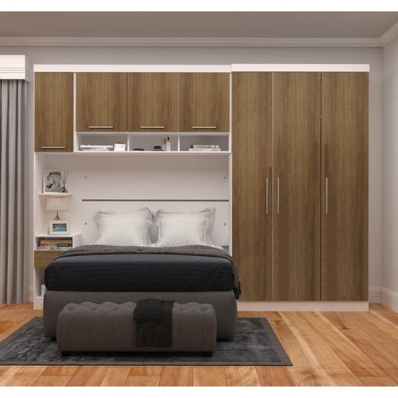 Guarda Roupa Dormitório Modulado Alpes Casal 1,58 m Queen - Roupeiro Luciane M05 Menor preço em Guarda Roupa Dormitório Modulado Alpes Casal 1,58 m Queen - Roupeiro Luciane M05