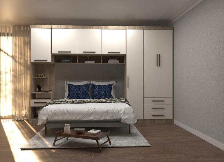 Guarda Roupa Dormitório Modulado Slim Casal Queen 1,58m - Roupeiro Luciane Slim M02 é boa?