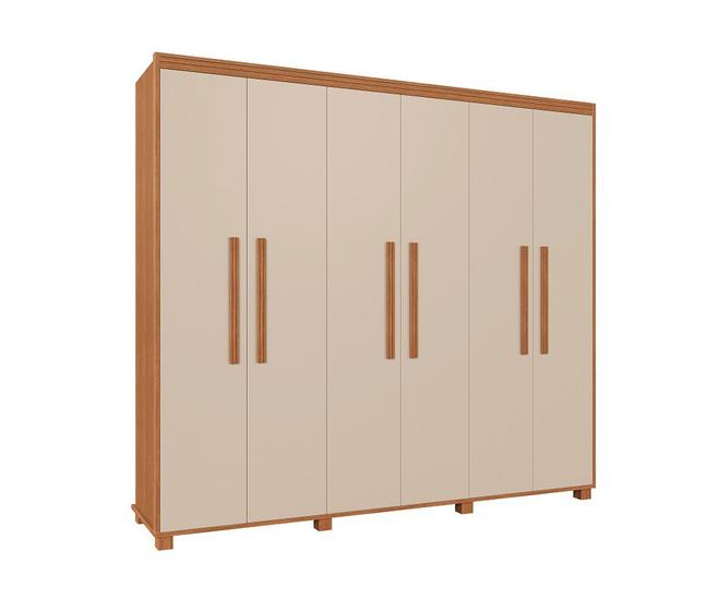 Imagem de Guarda Roupa Madri P/ Quarto de Casal 100% MDF Camas Fênix