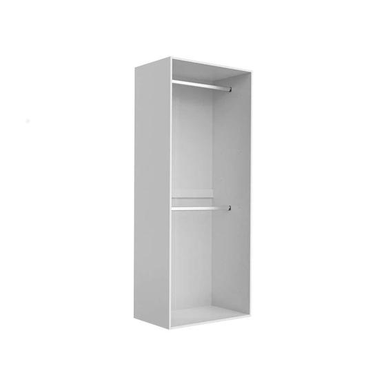 Imagem de Guarda-Roupa Modulado Tuyo 2 Cabideiros Branco 90 cm