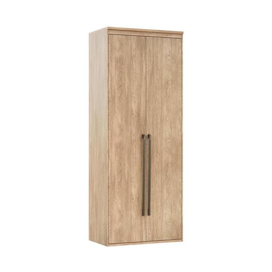 Imagem de Guarda Roupa Modular 2 Portas com Cabideiros MDF 90 cm Lotus Belmax