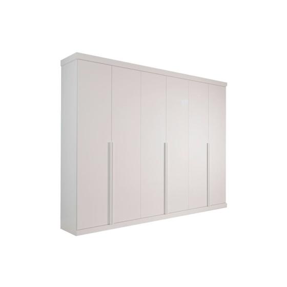 Guarda Roupa Panan Guarapari 6 Pts 6 Pts Branco Menor preço em Guarda Roupa Panan Guarapari 6 Pts 6 Pts Branco