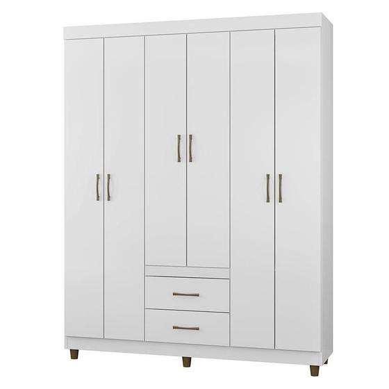 Guarda Roupa Solteiro 2262 Branco Araplac Menor preço em Guarda Roupa Solteiro 2262 Branco Araplac