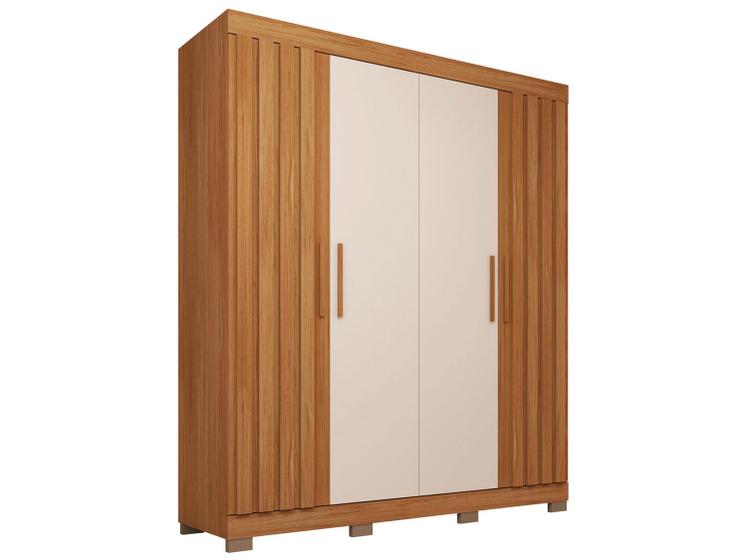 Guarda-roupa Solteiro com Sapateiro 4 Portas 2 Gavetas Caemmun Sophia Menor preço em Guarda-roupa Solteiro com Sapateiro 4 Portas 2 Gavetas Caemmun Sophia