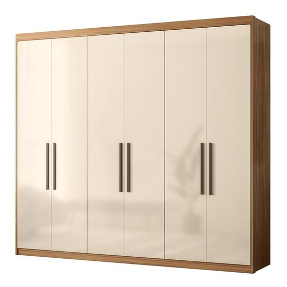 Imagem de Guarda Roupa Venice 6 Portas, 4 Gavetas e 4 Cabideiros - Demóbile