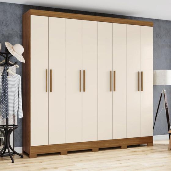 Imagem de Guarda Roupas 8 Portas 4 Gavetas B51